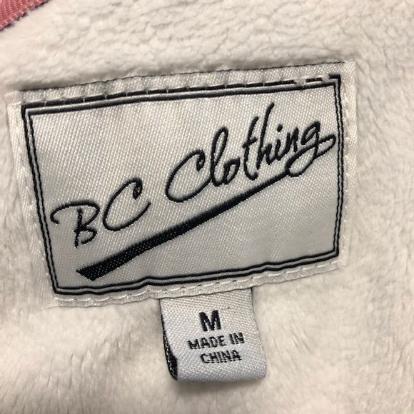 BC Clothing fleece lined plaid shirt size Med - Picture 5 of 5